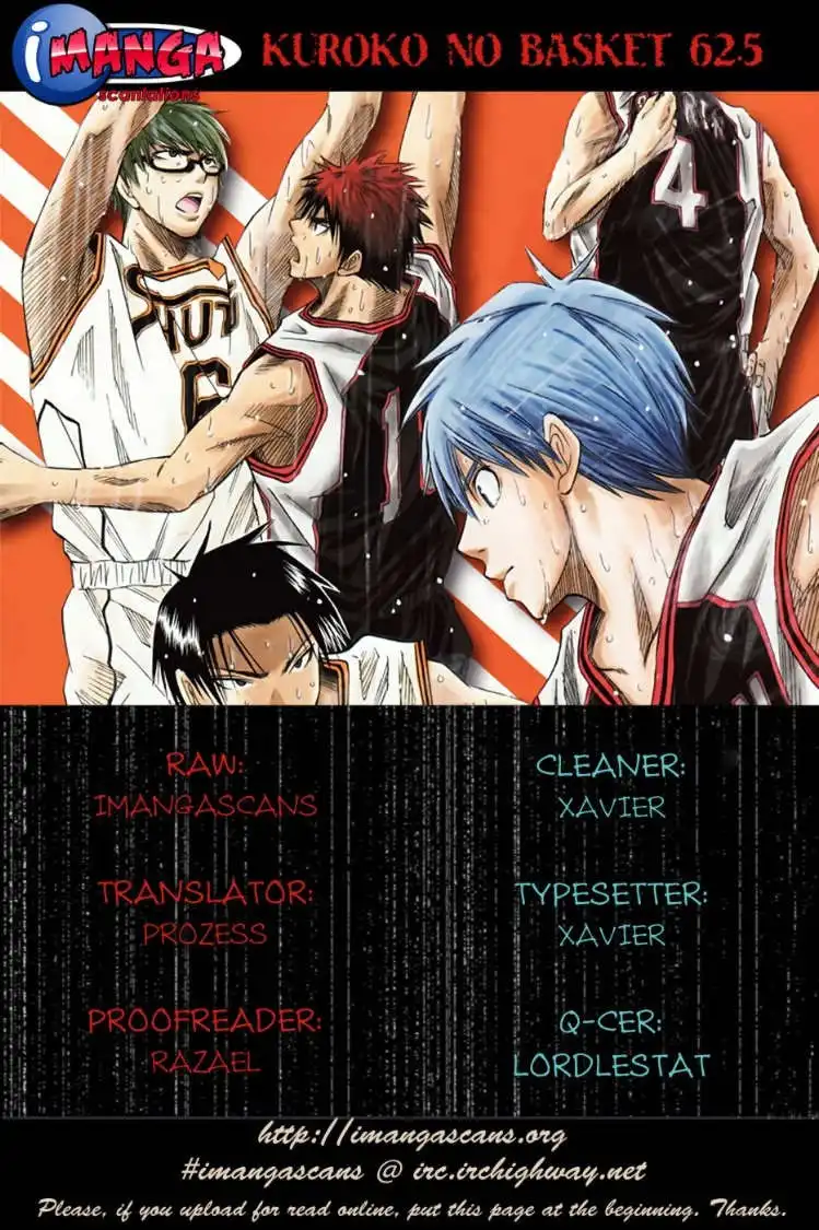 Kuroko no Basket Chapter 62.5 1